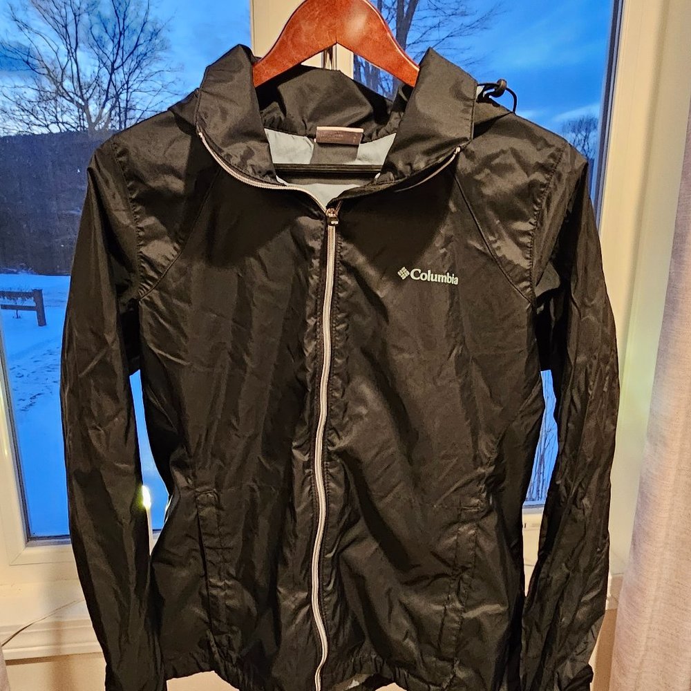 Women's Columbia Rain Jacket / Raincoat Large L